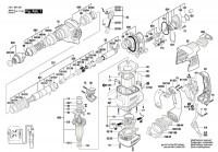 Bosch 3 611 B4A 051 GBH 3-28 DFR Rotary Hammer Spare Parts